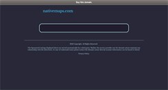 Desktop Screenshot of nativemaps.com